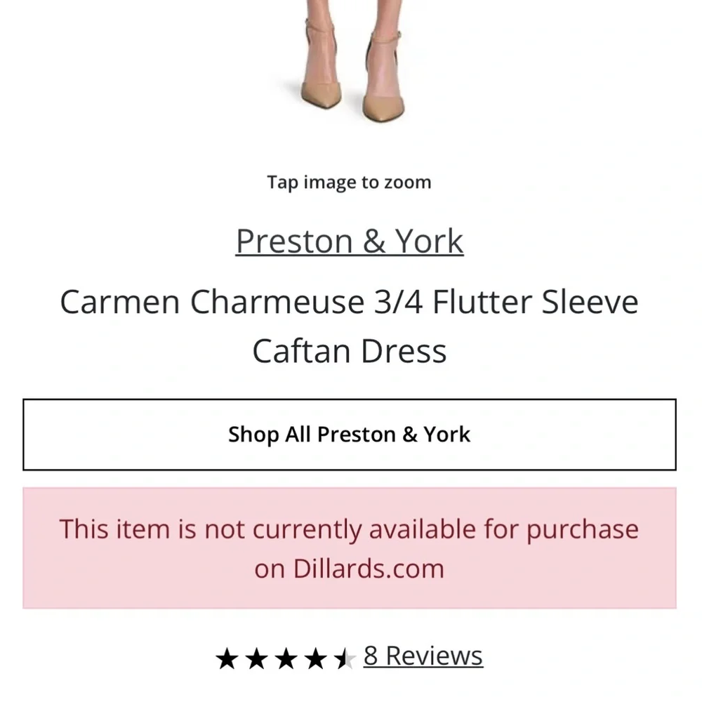 Preston & York Rose Dress - Picture 4 of 4